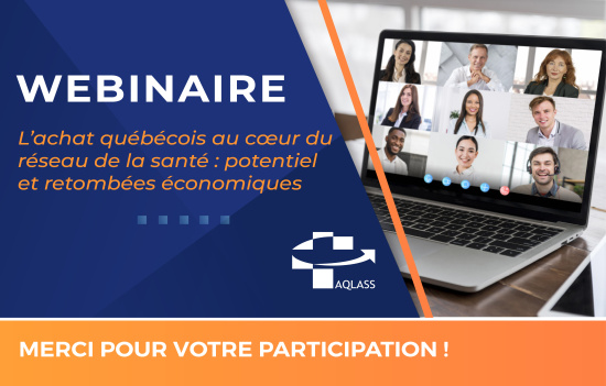 L’achat québécois au cœur du réseau de la santé: potentiel et retombées économiques