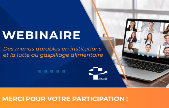 Des menus durables en institutions et la lutte au gaspillage alimentaire