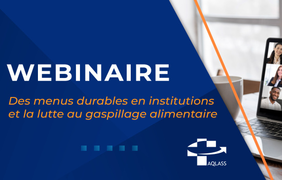 Des menus durables en institutions et la lutte au gaspillage alimentaire