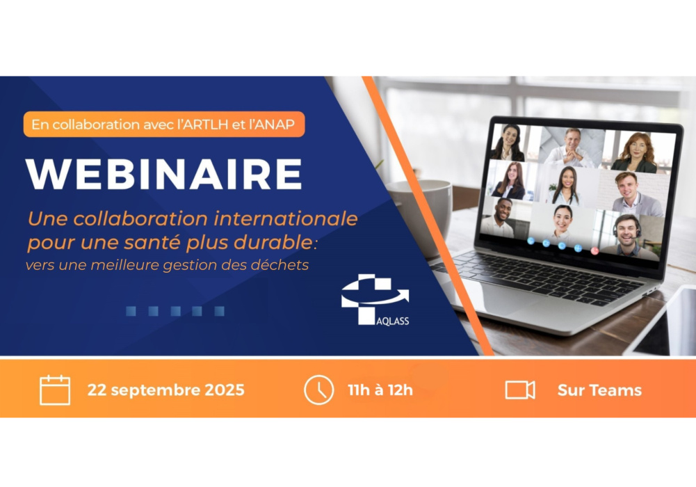 Webinaire | Une collaboration internationale pour une santé plus durable : vers une meilleure gestion des déchets